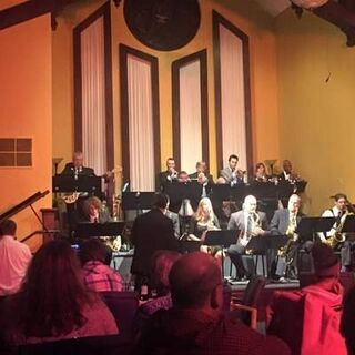 West Metro Big Band playing at Unitarian Universalist Church of Minnetonka