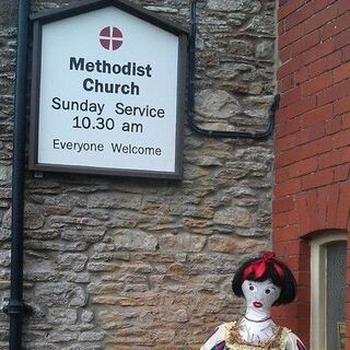 Sherston Methodist Church sign