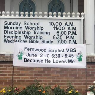 Our church sign