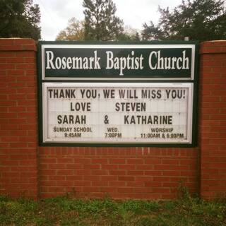 Church sign