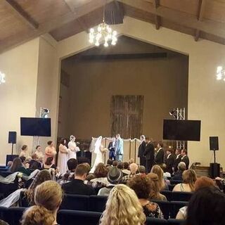 A beautiful couple  - a beautiful wedding - a beautiful place - Church at Affton