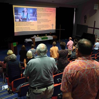 Sunday worship at The Chapel