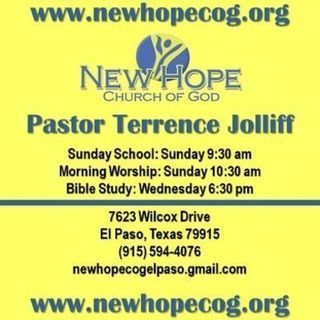 New Hope Church of God Gastonia, North Carolina
