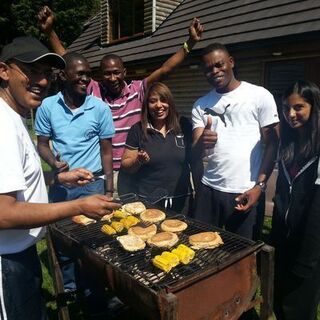 Barbecue in Wales