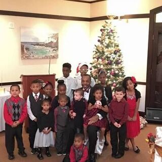 Merry Christmas from Bishop Hodges and the Greater Friendly children