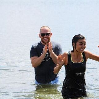 Hiawatha water baptism