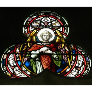 Stained glass window