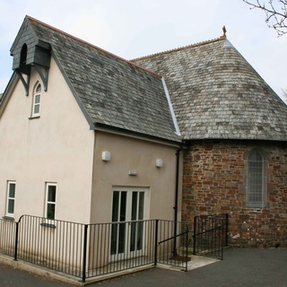 Tregadillett Church entrance