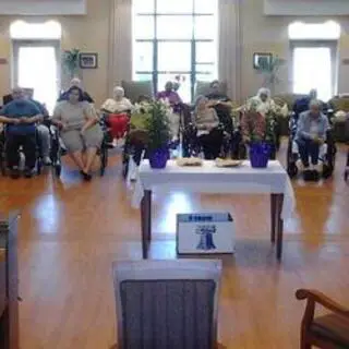 Easter Services with residents of Stratford Commons (2014)