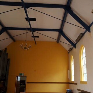 Grendon Methodist Chapel interior - photo courtesy of Anthea Hockney