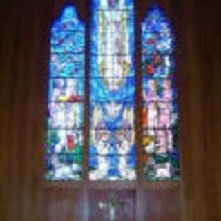 Stained glass - St Mary's Halswell