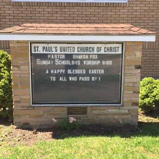 Our church sign