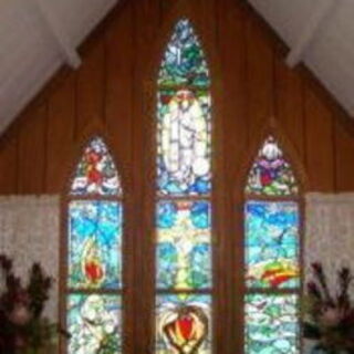 St James sanctuary window