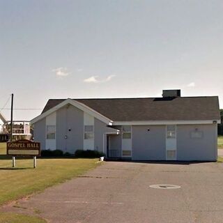 The former building of Freetown Gospel Hall at 1313 Cairns Rd, Freetown, PE