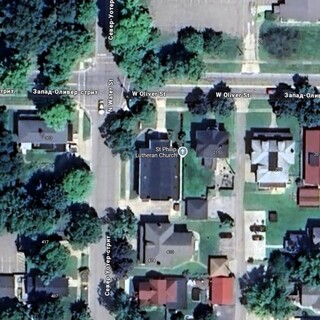 Aerial view of St. Philip