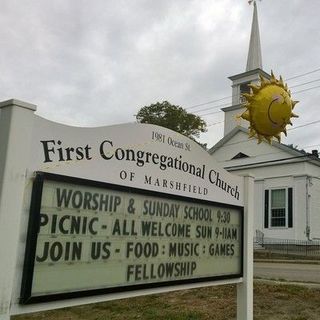The First Congregational Church of Marshfield, Marshfield, Massachusetts, United States