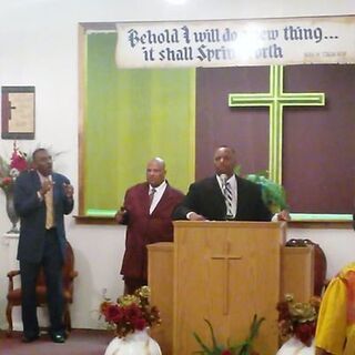 Sunday worship at True Vine Church of God In Christ