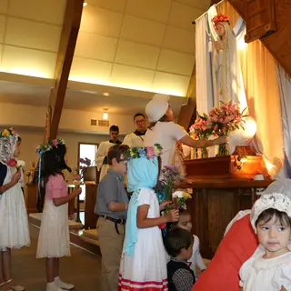 Our Lady of Fatima Pilgrim Statue Visit