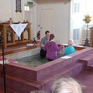 Hanbury Hill water baptism