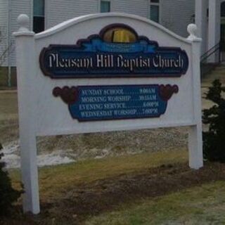 Pleasant Hill Baptist Church sign