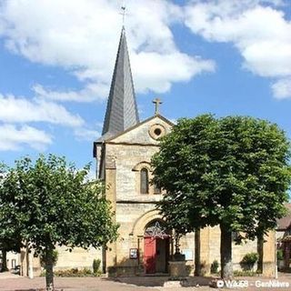 Eglise Saint Romain - Lucenay Les Aix, Bourgogne