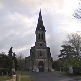 Eglise du Ginestet Ginestet, Aquitaine