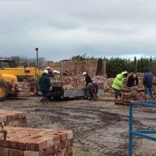 Demolition at Red House Farm