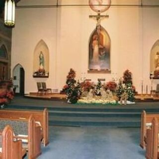 Altar during Christmas