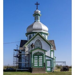 Mission of the Presentation of the Blessed Virgin Mary - Delph, Alberta. Photo courtesy Glen Bowe