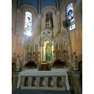 High Altar of St. Ann's Parish at Christmas 2013