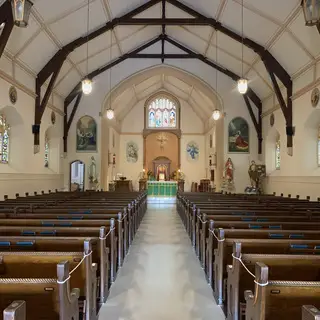 Sacred Heart of Jesus Church interior - photo courtesy of A Beaudoin