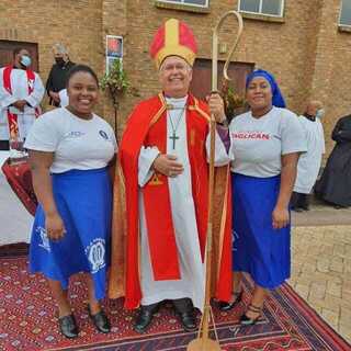 With the bishop of Saldana