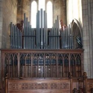 The organ at St. Georges