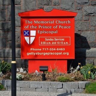 Prince of Peace Episcopal Church front sign