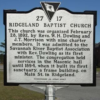 Ridgeland Baptist Church, Ridgeland, South Carolina, United States