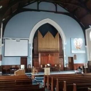 Inside Walsworth Road Baptist Church