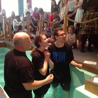 Poynton water baptism server