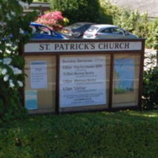 St Patrick's Church sign