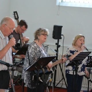 Member of Bridgnorth Baptist Church worship team