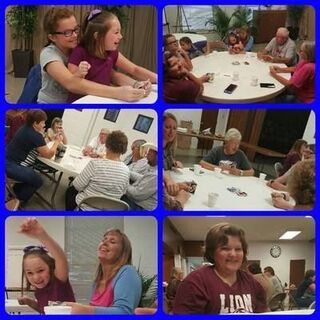 Game night - this month was Uno!