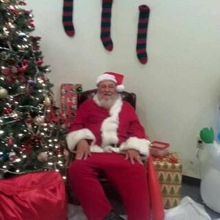 Santa is ready for all the good little boys and girls!