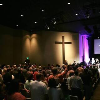 Sunday worship at Front Range