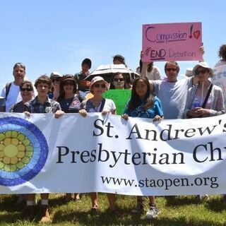 Protest at Dilley, TX Family Detention Center