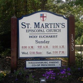 St Martin's Episcopal Church Williamsburg, Virginia