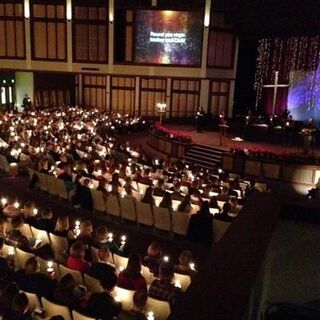 Christmas Candle light service 2013