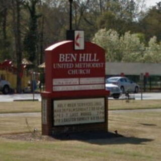 Ben Hill UMC church sign