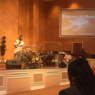 Pastor Dennison teaching 'Preparing to Meet Your God!'