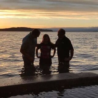 Baptism at Sunnyside Beach