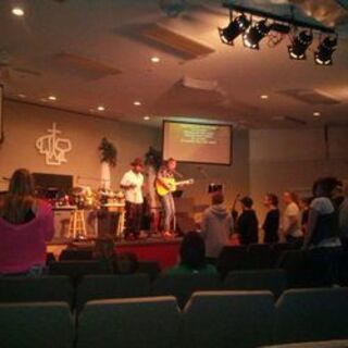 Sunday worship at Cheyenne Alliance Church