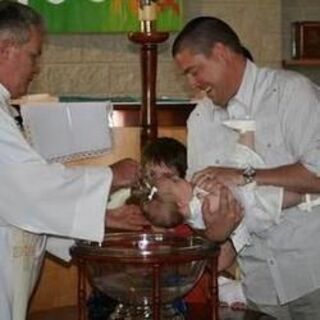 Baptism at Holy Spirit